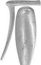 J.P. Beck Style Buttplate, sand cast nickel silver
Overall length 4-1/2", width 1-5/8", comb 2-1/2" J.P. Beck Style Buttplate, sand cast nickel silver
Overall length 4-1/2", width 1-5/8", comb 2-1/2"